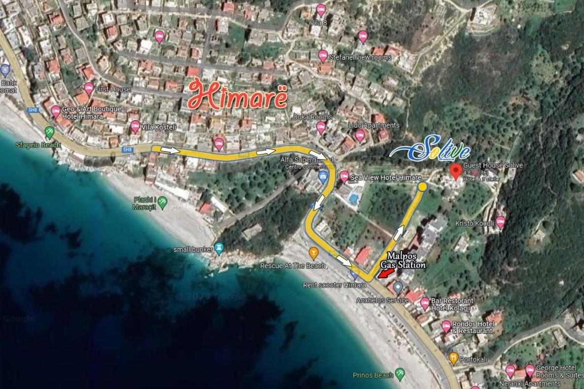 Guest House Solive Himare Eksteriør bilde